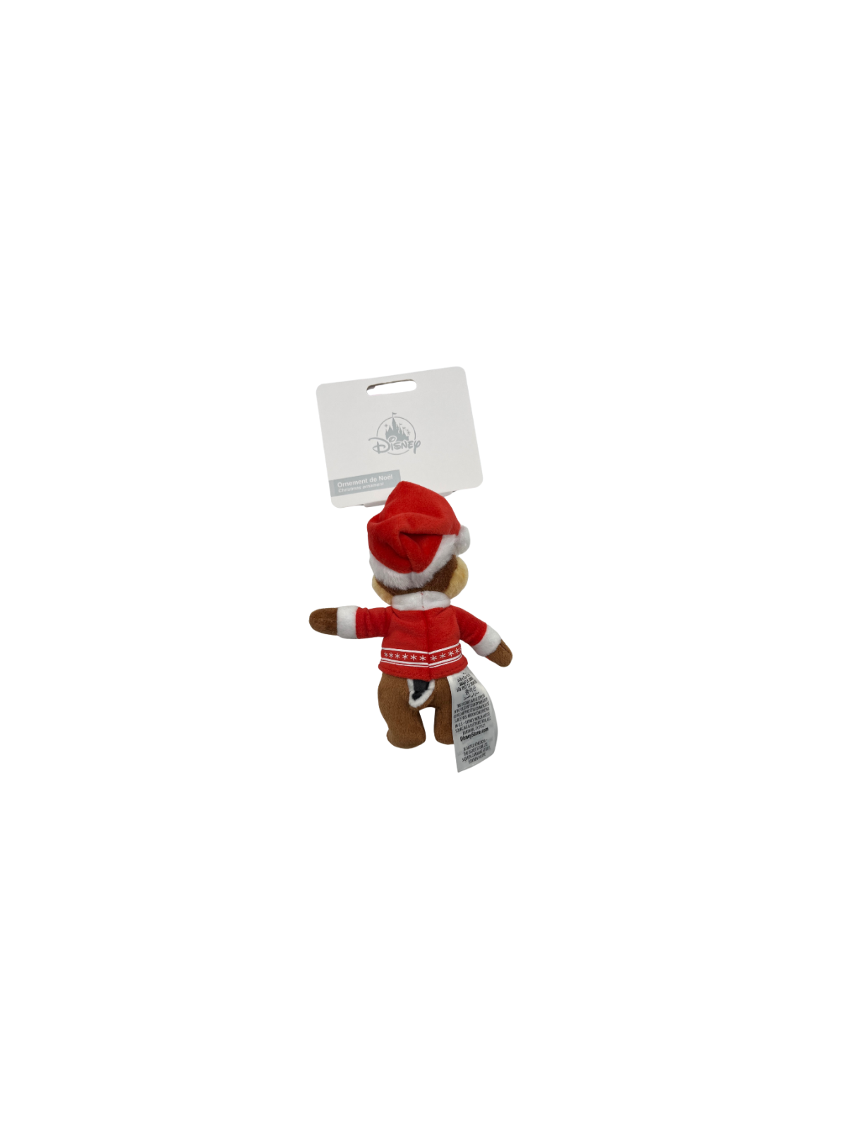 Ornement Noël Peluche Tic Disney