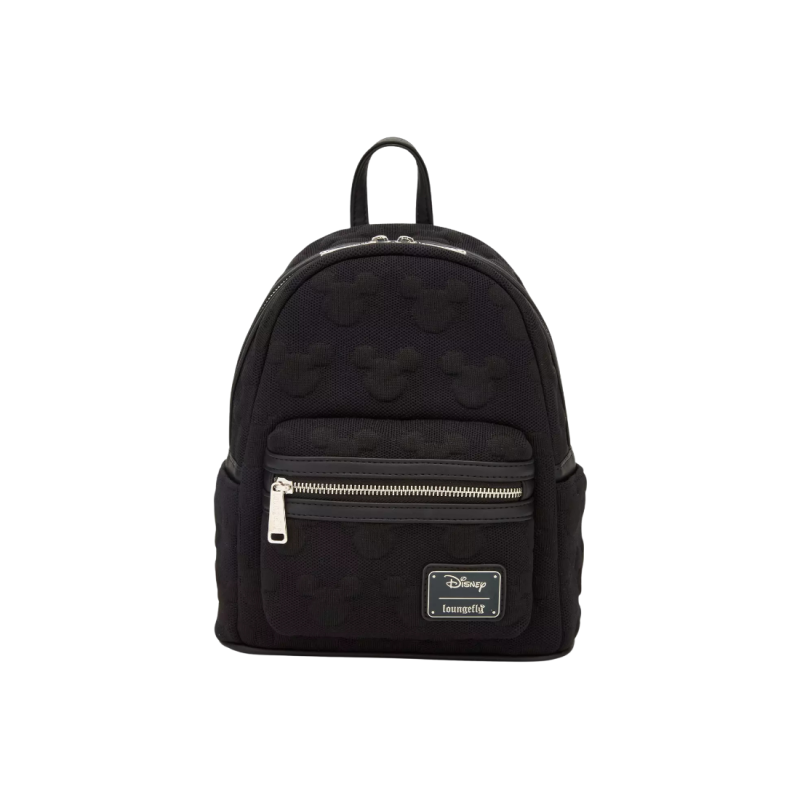 Sac à dos silhouette mesh textured Mickey Mouse LOUNGEFLY