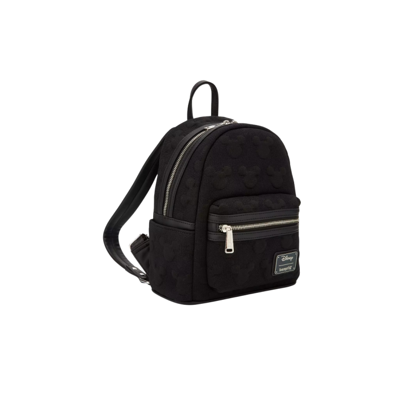 Sac à dos silhouette mesh textured Mickey Mouse LOUNGEFLY
