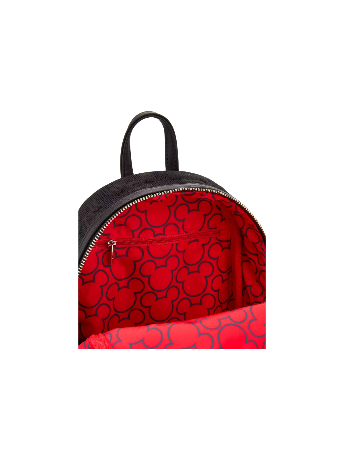 Sac à dos silhouette mesh textured Mickey Mouse LOUNGEFLY