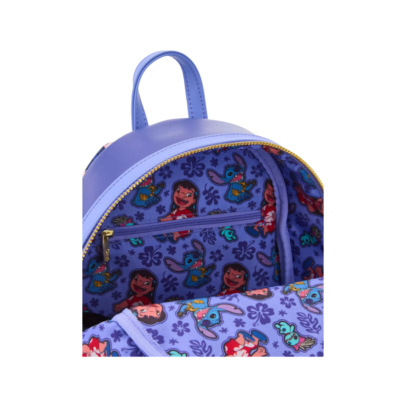 Sac à dos floral sunset scène Lilo & Stitch LOUNGEFLY