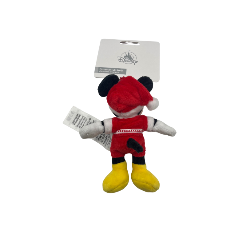 Ornement Peluche Mickey Noël Disney