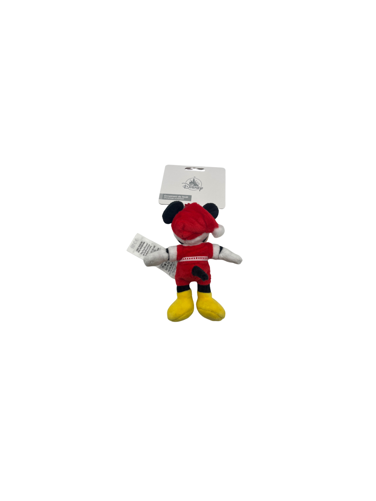 Ornement Peluche Mickey Noël Disney