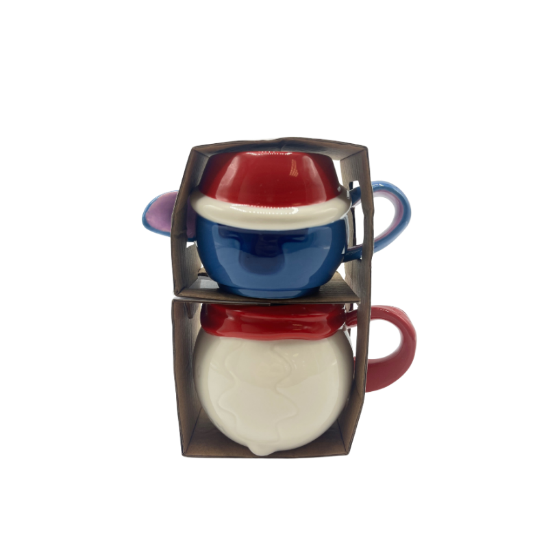 Mug + Mini Mug Stitch Noël Disney
