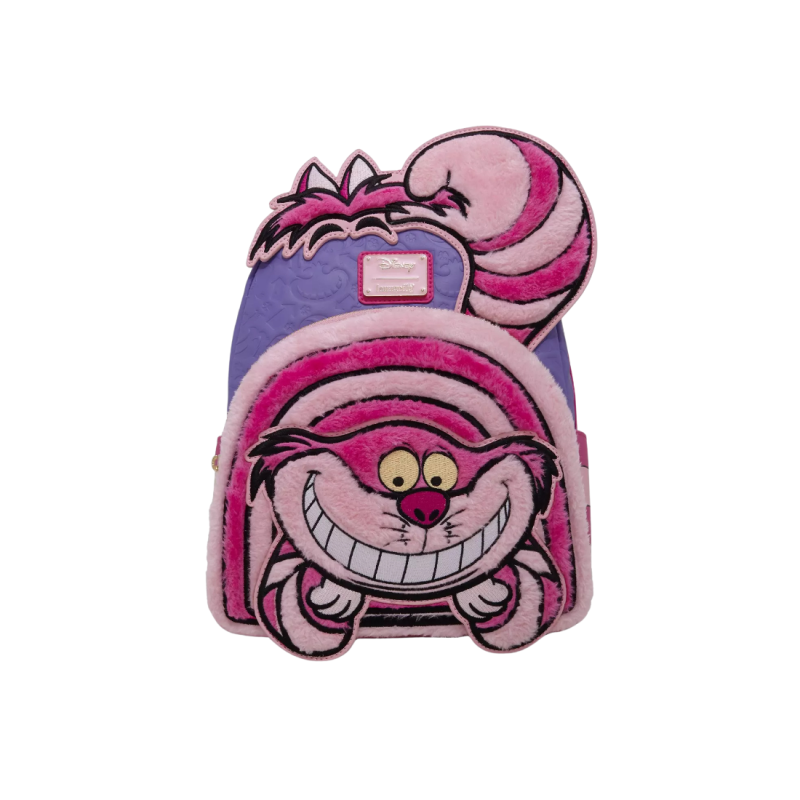 Sac à dos Fuzzy Cheshire cat Alice au pays des merveilles LOUNGEFLY