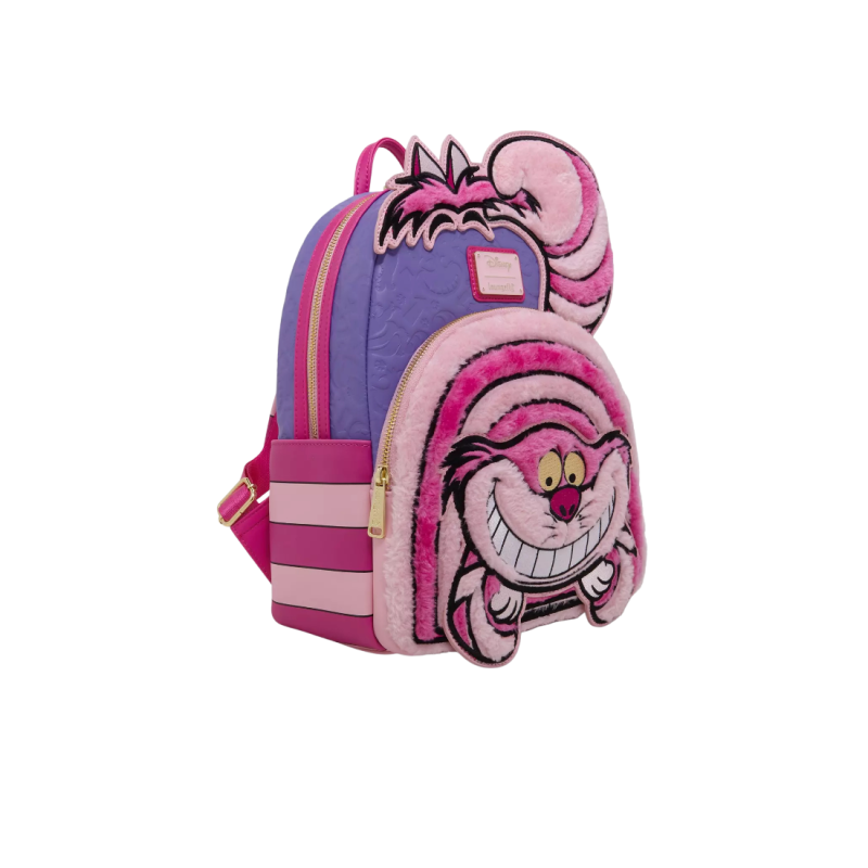 Sac à dos Fuzzy Cheshire cat Alice au pays des merveilles LOUNGEFLY