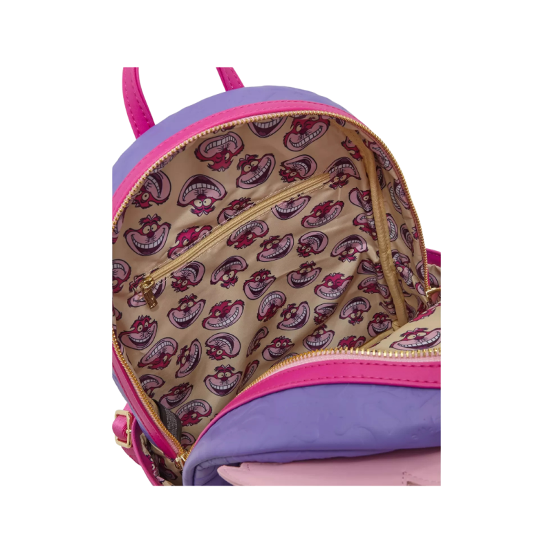 Sac à dos Fuzzy Cheshire cat Alice au pays des merveilles LOUNGEFLY