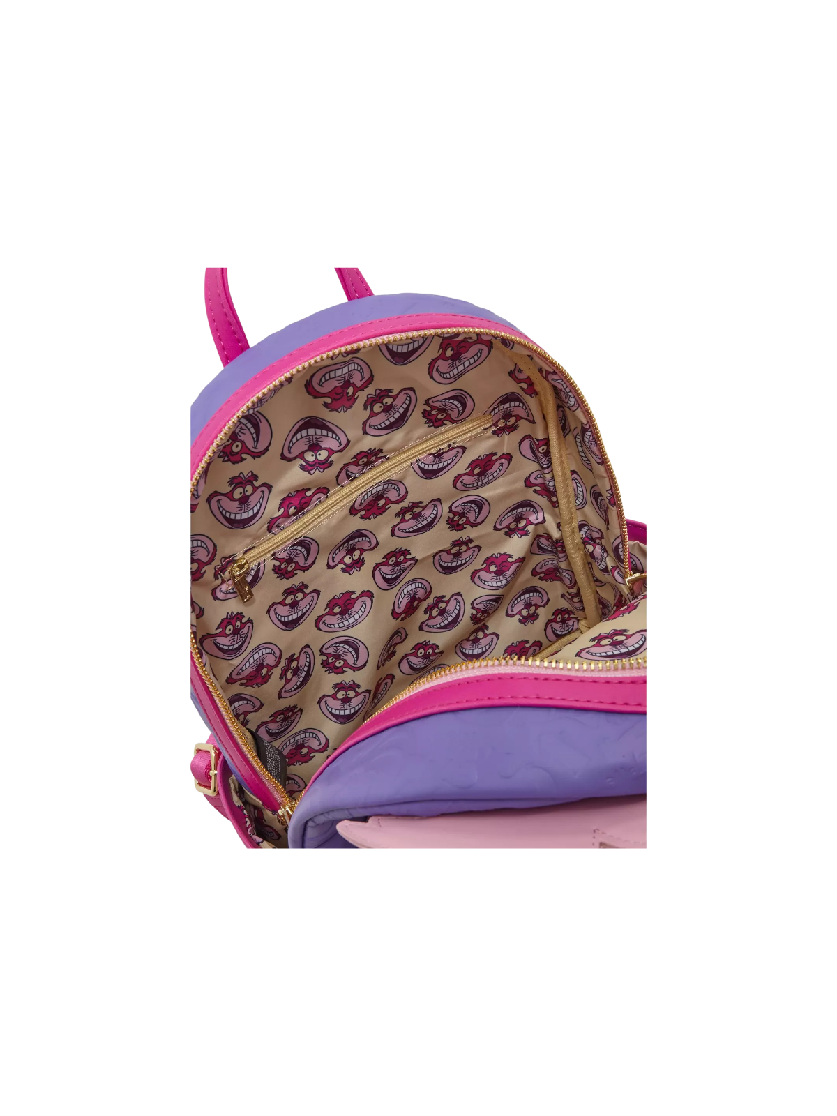 Sac à dos Fuzzy Cheshire cat Alice au pays des merveilles LOUNGEFLY