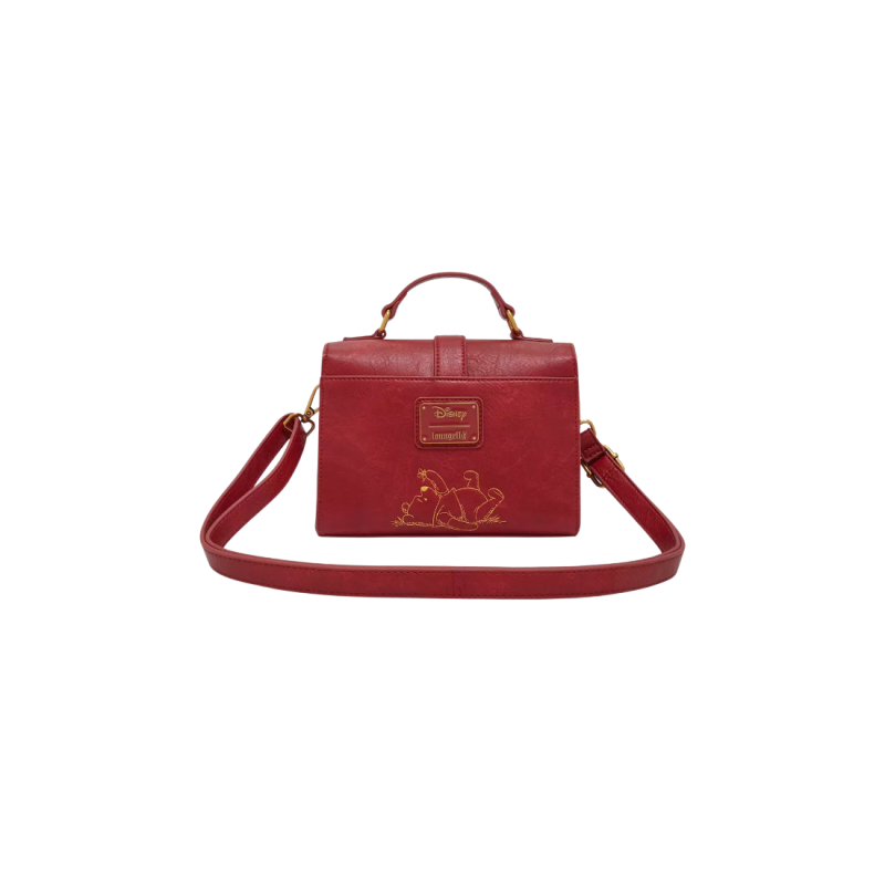 Sac à bandoulière Honeycomb pattern Winnie l'ourson Import LOUNGEFLY