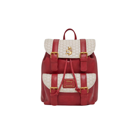 Sac à dos Honeycomb pattern Winnie l'ourson LOUNGEFLY