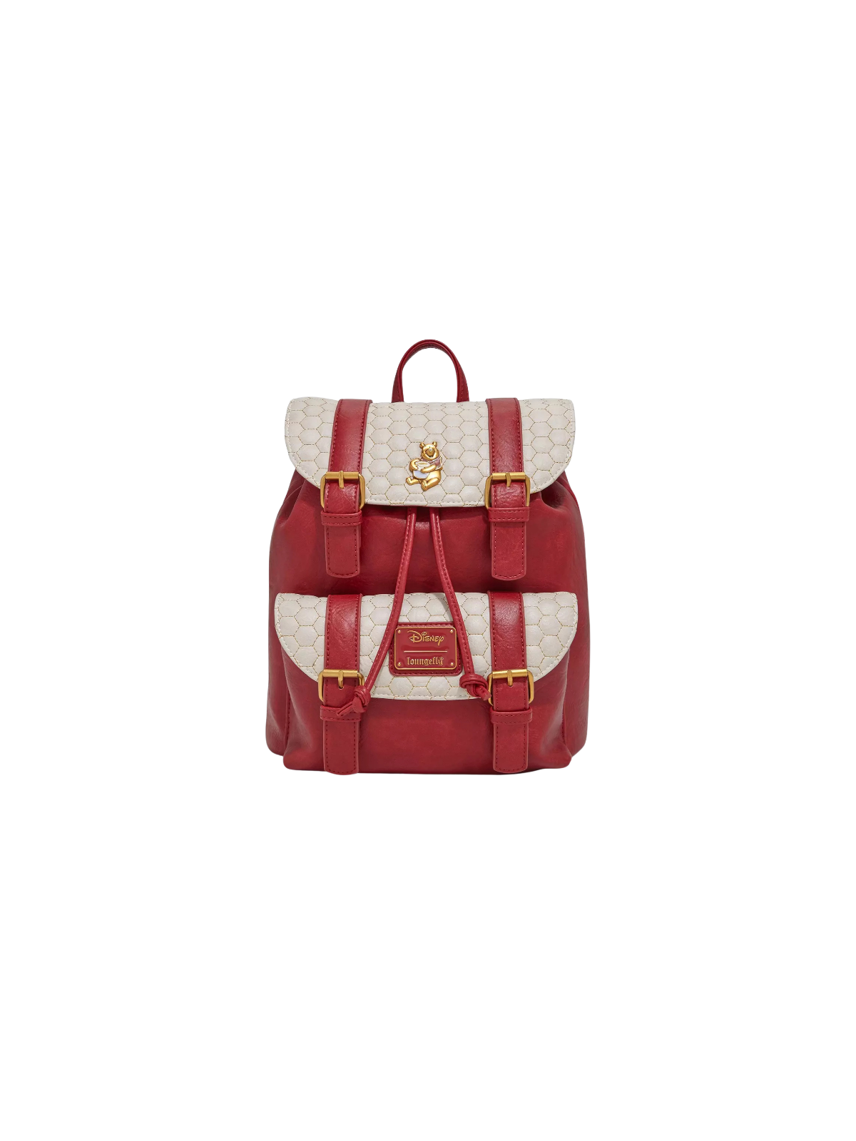 Sac à dos Honeycomb pattern Winnie l'ourson LOUNGEFLY