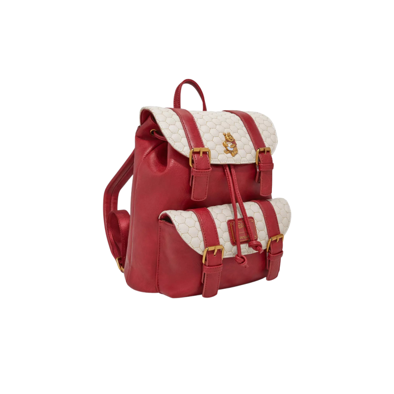 Sac à dos Honeycomb pattern Winnie l'ourson LOUNGEFLY