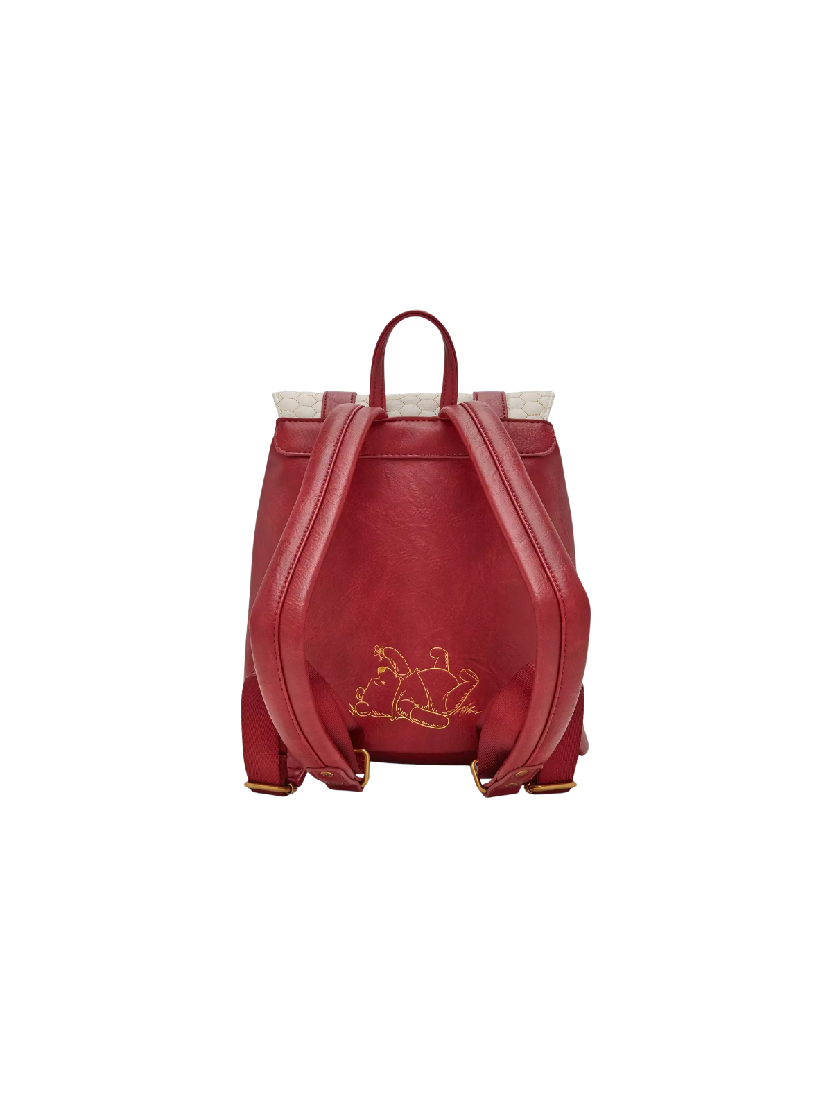 Sac à dos Honeycomb pattern Winnie l'ourson LOUNGEFLY