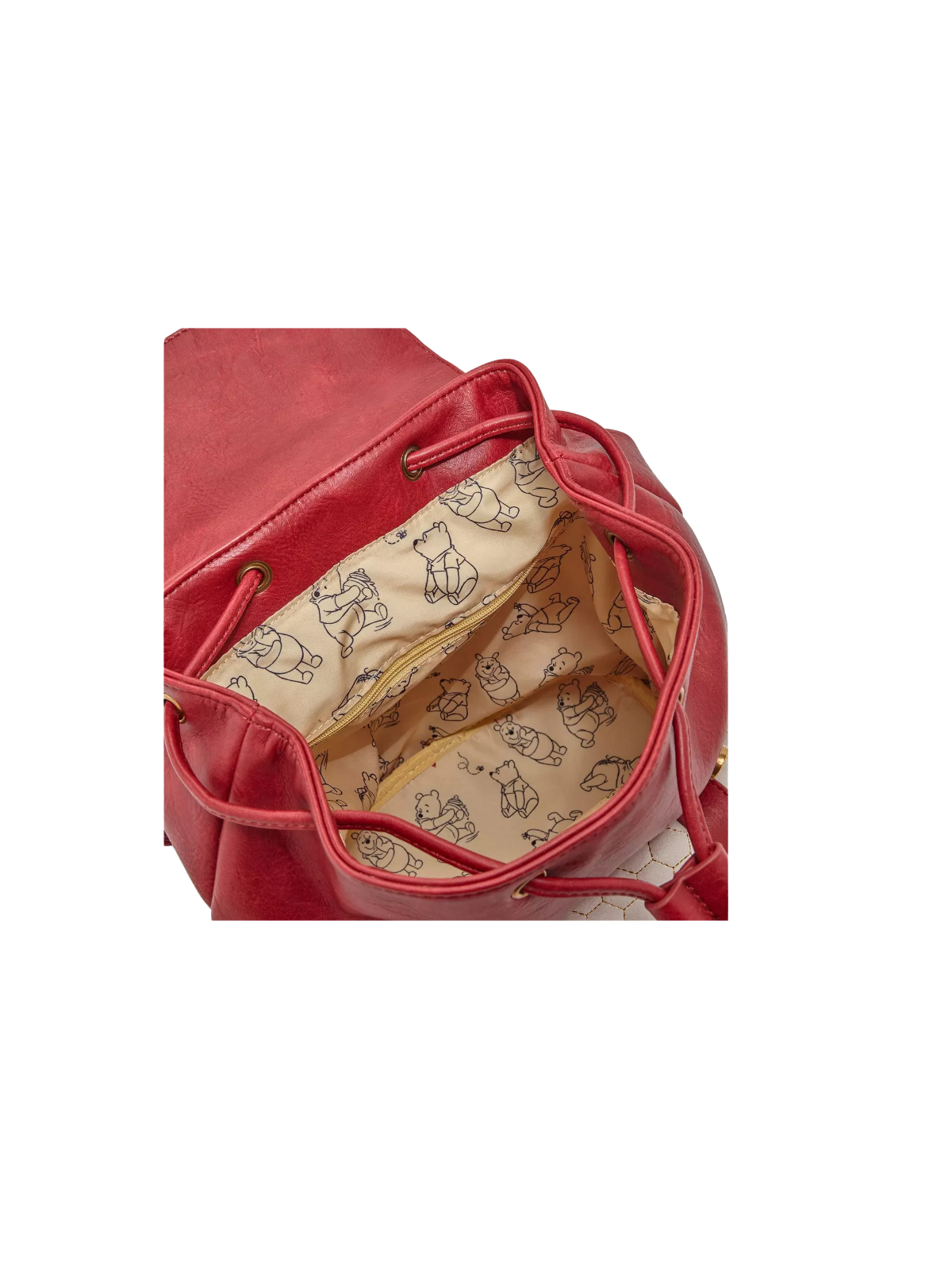 Sac à dos Honeycomb pattern Winnie l'ourson LOUNGEFLY