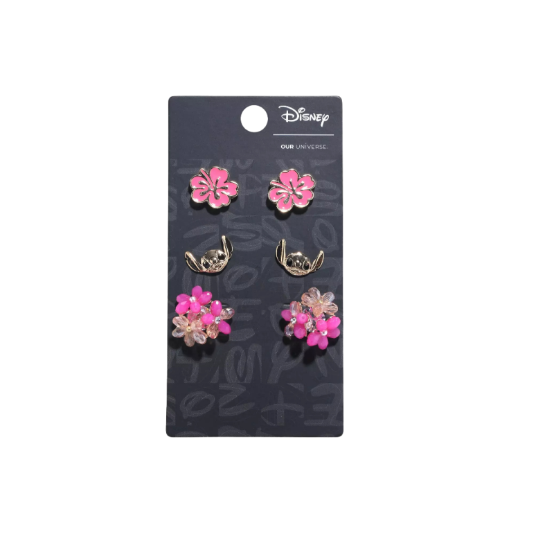 Boucles d'oreilles floral Lilo & Stitch OUR UNIVERSE
