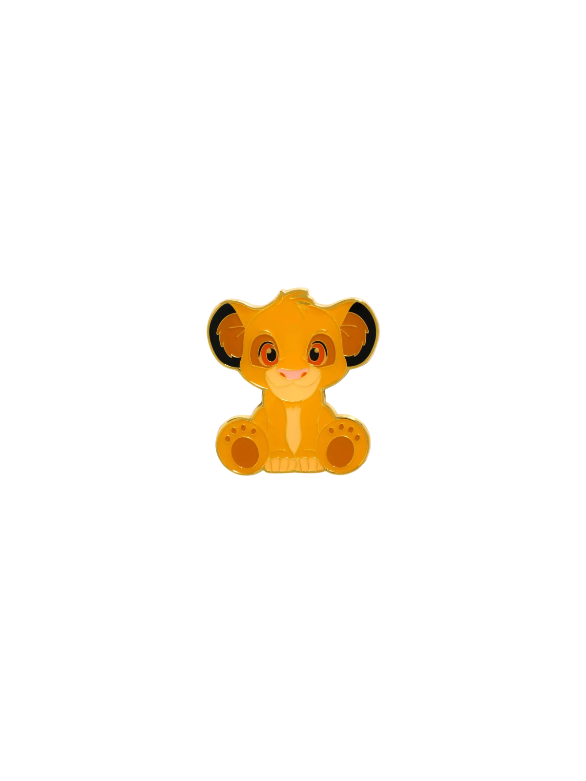 Pin's Baby simba sitting Le roi lion LOUNGEFLY