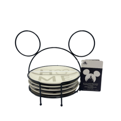 Set 4 Assiettes à entrée HOME Mickey Disney