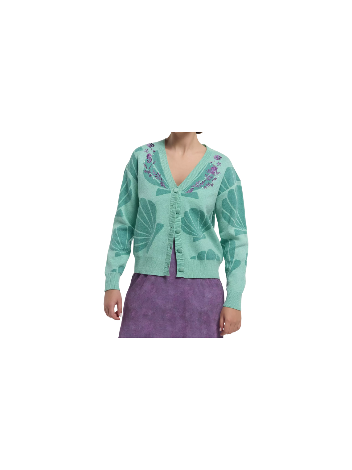 Cardigan La Petite Sirène Icon Bead  Her Universe