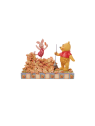 Figurine Winnie et porcinet en automne Disney traditions - 6008990