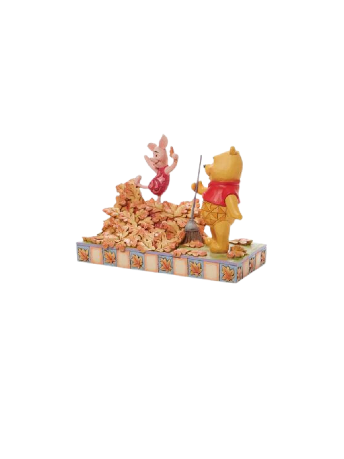 Figurine Winnie et porcinet en automne Disney traditions - 6008990