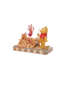 Figurine Winnie et porcinet en automne Disney traditions - 6008990