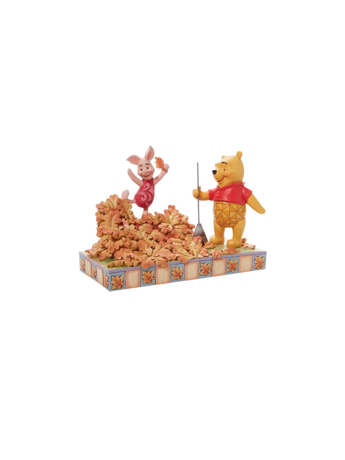 Figurine Winnie et porcinet en automne Disney traditions - 6008990