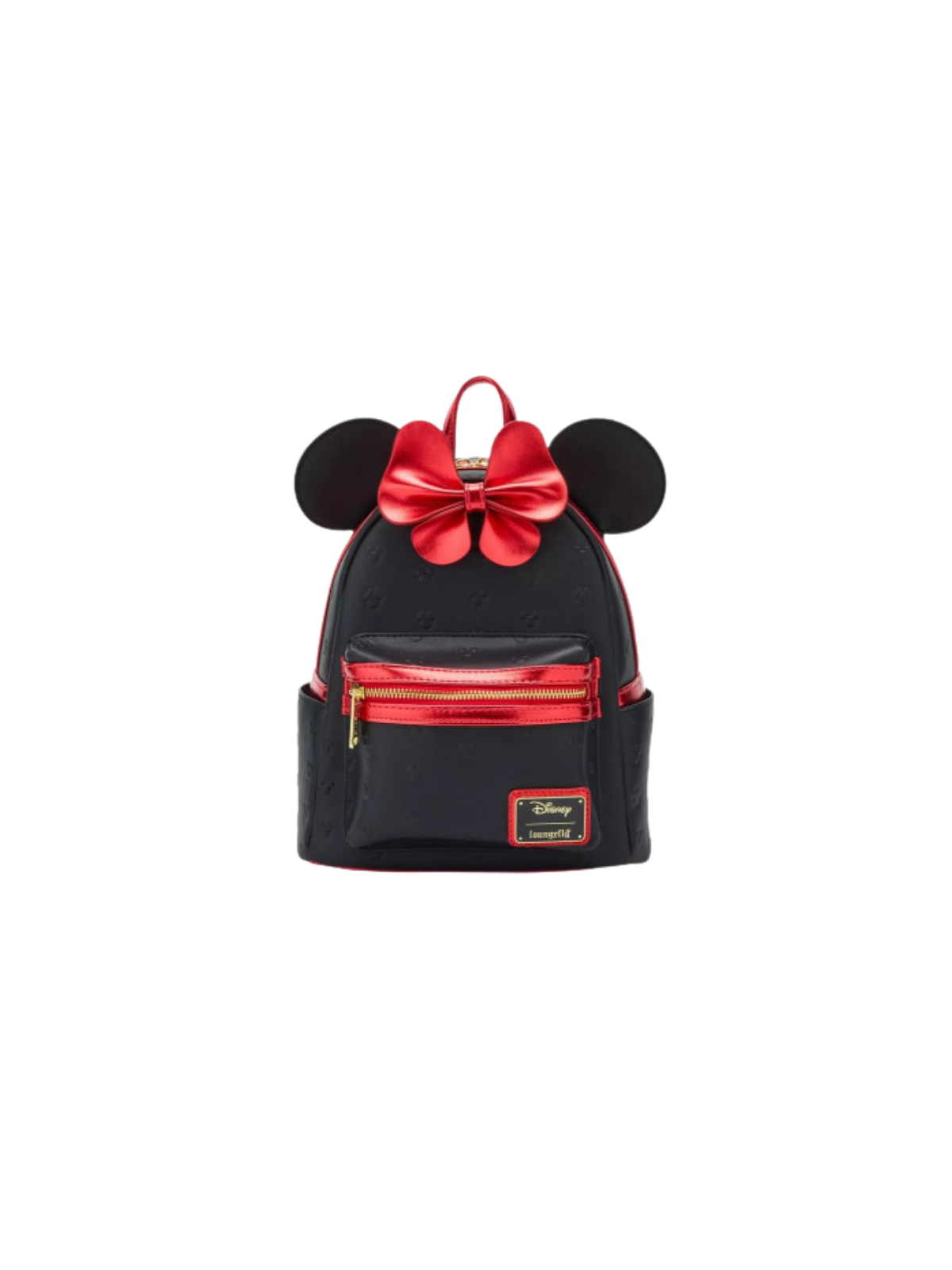 Sac à dos Métalic red bow ears Minnie Mouse LOUNGEFLY