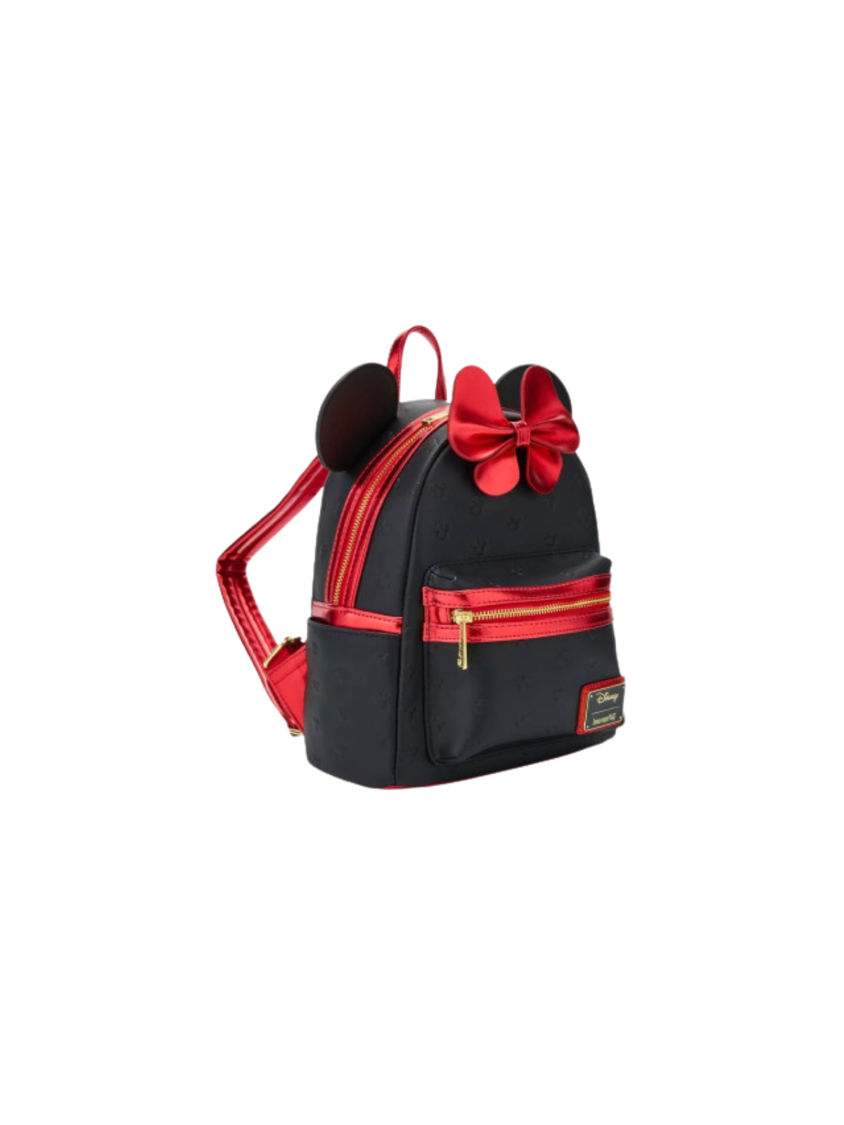Sac à dos Métalic red bow ears Minnie Mouse LOUNGEFLY