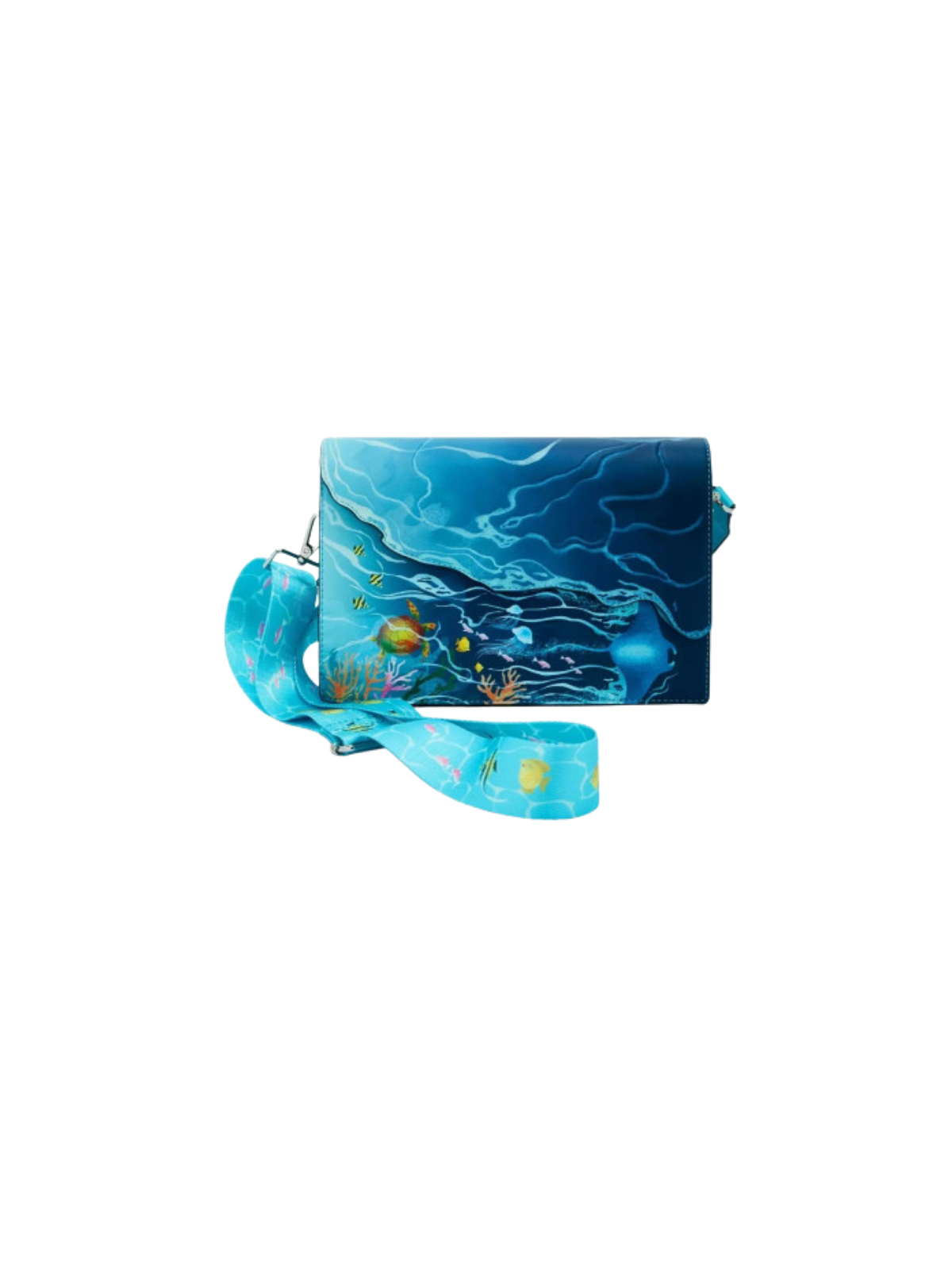 Sac à bandoulière wave océan Vaiana LOUNGEFLY
