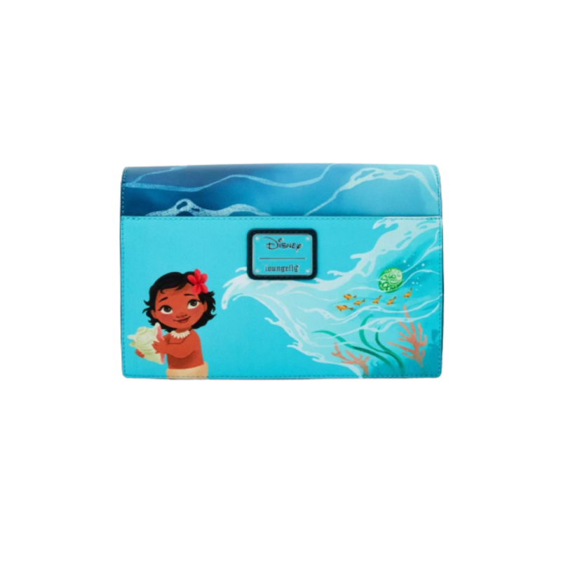 Sac à bandoulière wave océan Vaiana LOUNGEFLY