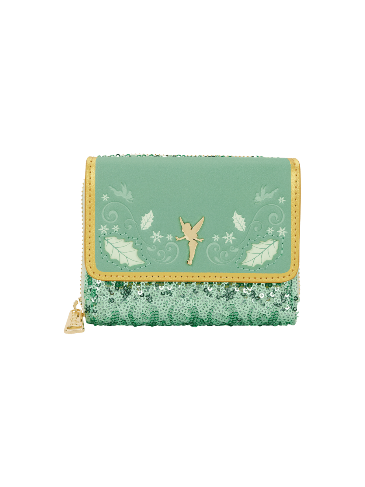 Portefeuille Fée Clochette Holiday Sequin LOUNGEFLY