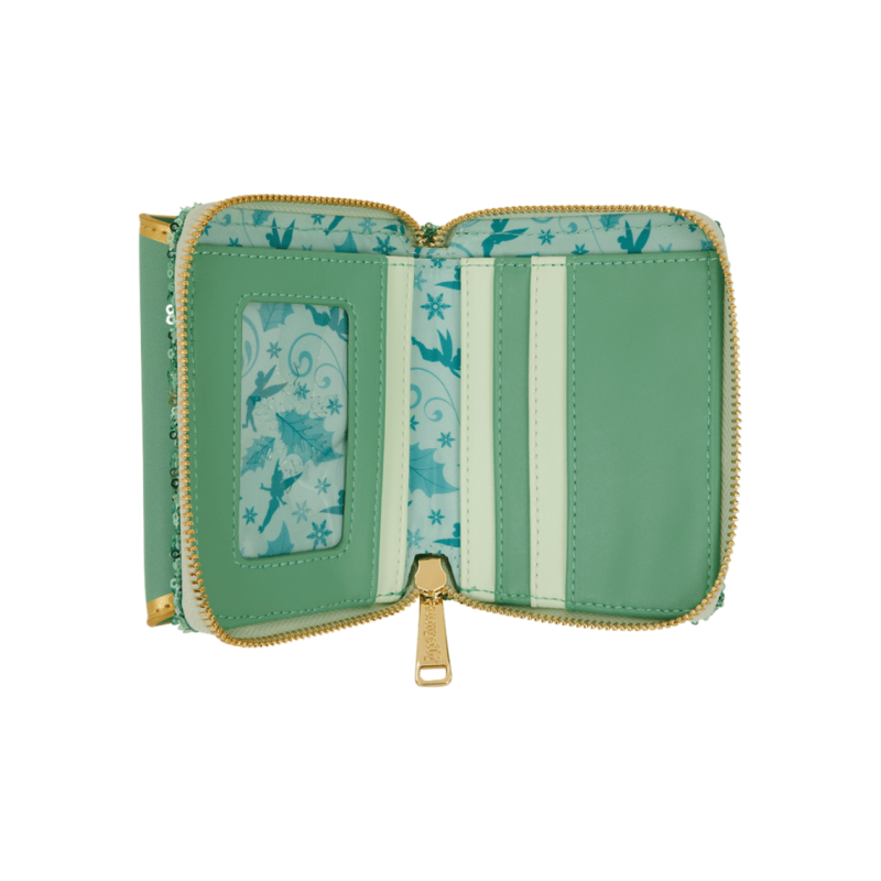 Portefeuille Fée Clochette Holiday Sequin LOUNGEFLY