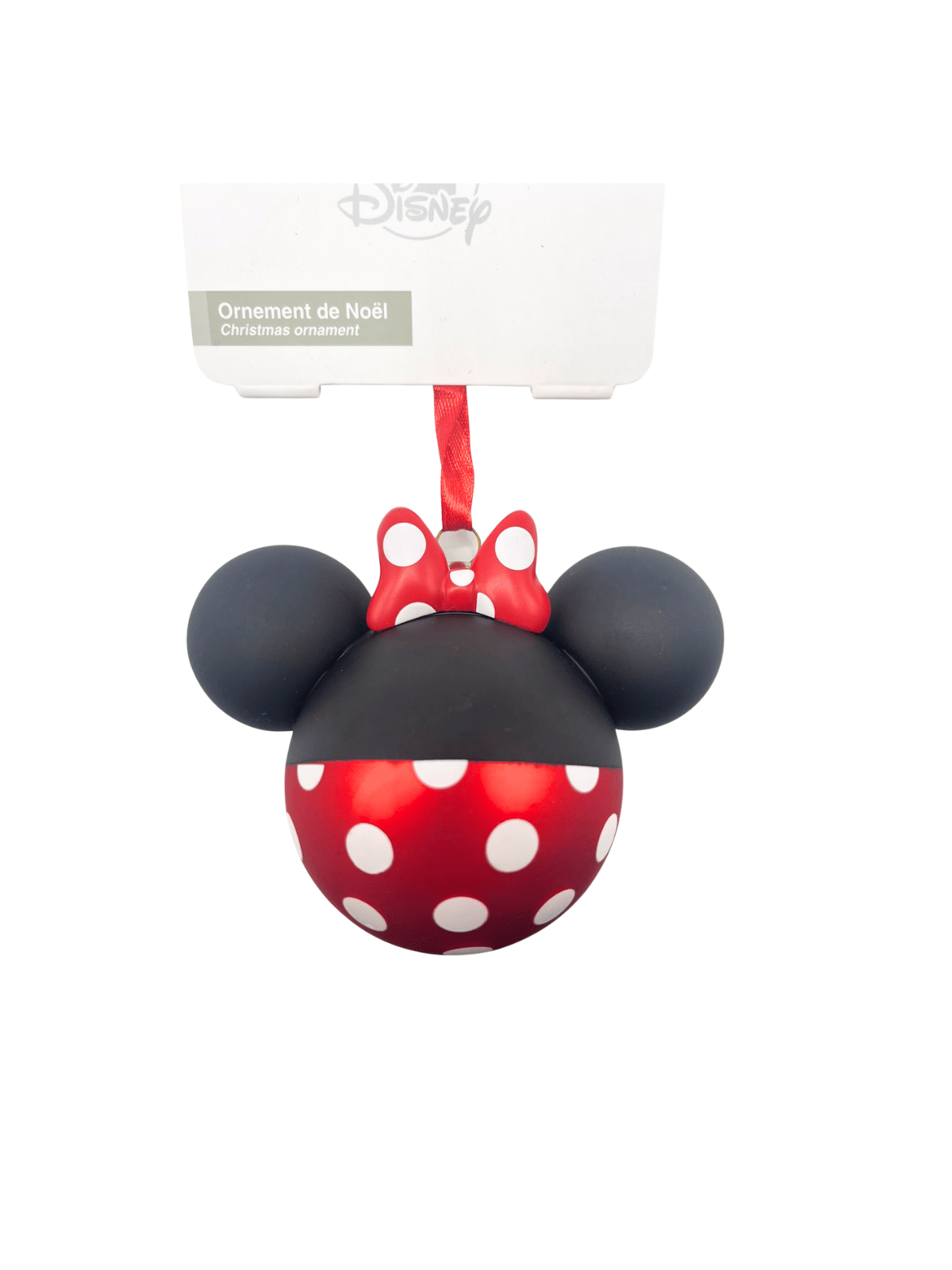 Boule Noël Tête Minnie Disney