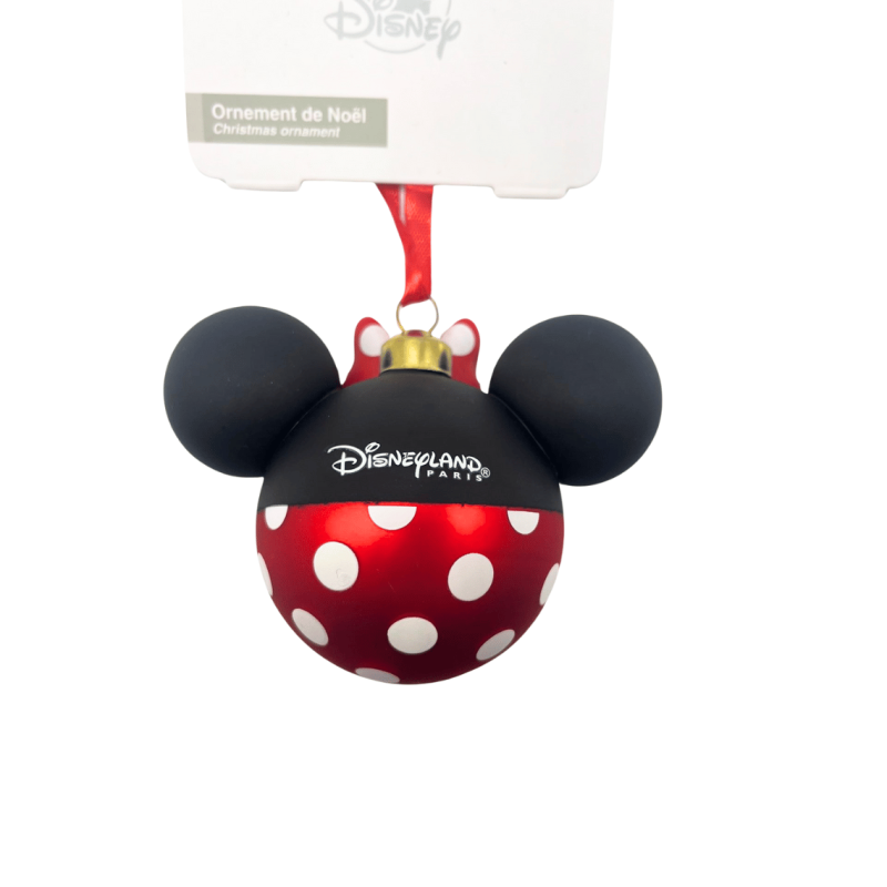 Boule Noël Tête Minnie Disney