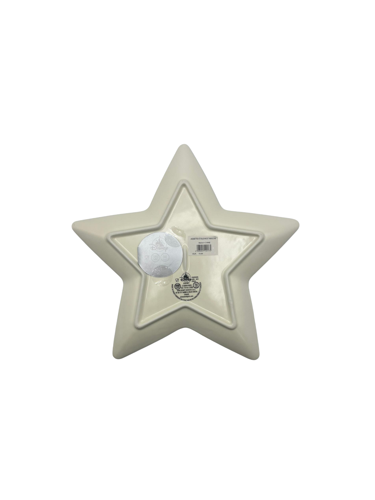 Assiette étoile most magical time Disney