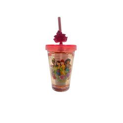 Gobelet paille princesses Disney