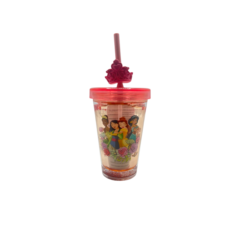 Gobelet paille princesses Disney