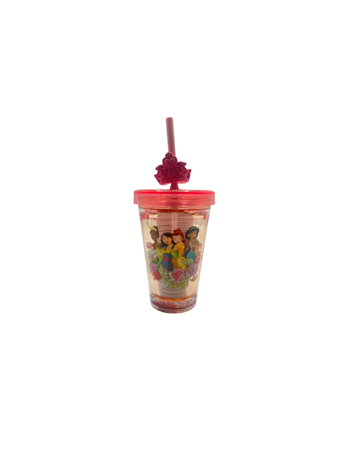 Gobelet paille princesses Disney