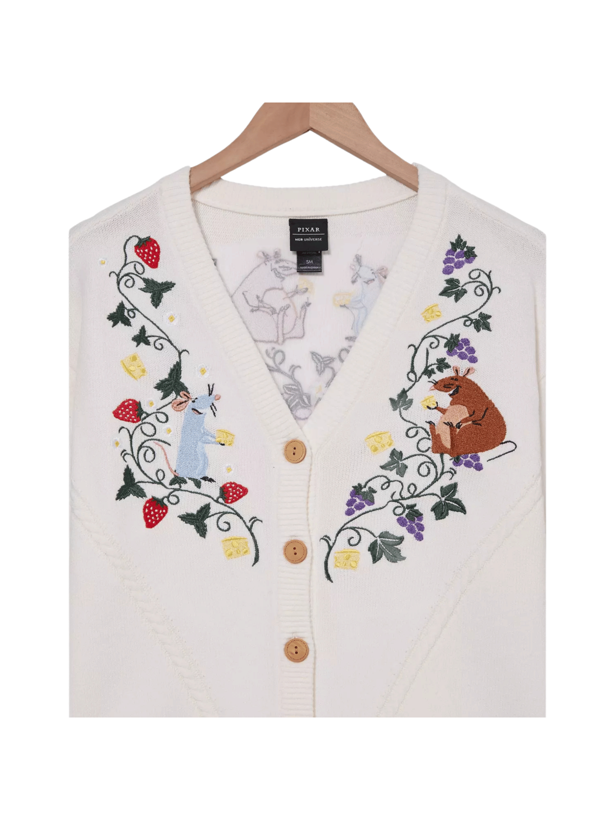 Cardigan Ratatouille Vine Disney Pixar