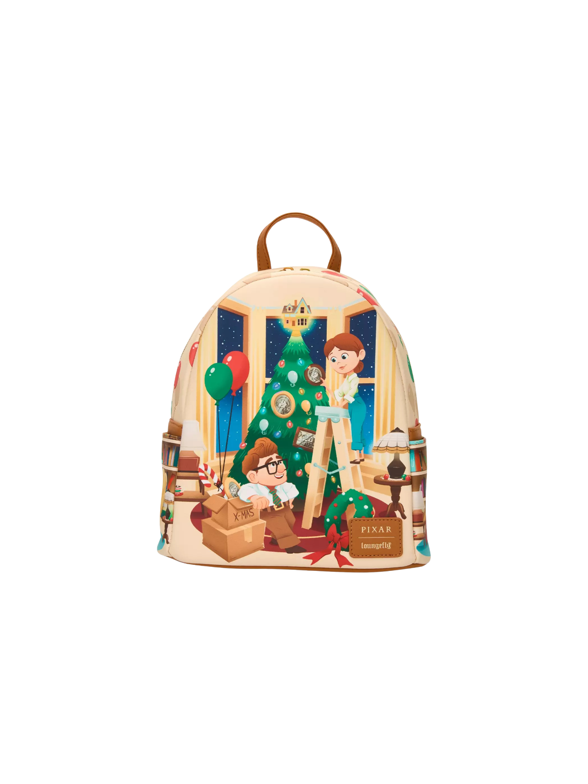 Sac à dos Carl & Ellie christmas tree Là-haut LOUNGEFLY