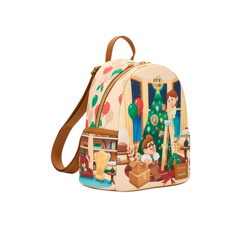 Sac à dos Carl & Ellie christmas tree Là-haut LOUNGEFLY