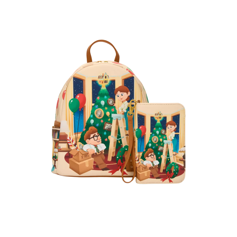 Sac à dos Carl & Ellie christmas tree Là-haut LOUNGEFLY