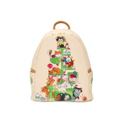 Sac à dos Disney cats christmas tree LOUNGEFLY