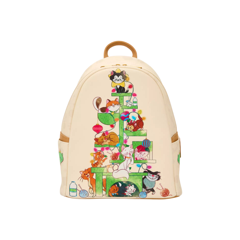 Sac à dos Disney cats christmas tree LOUNGEFLY