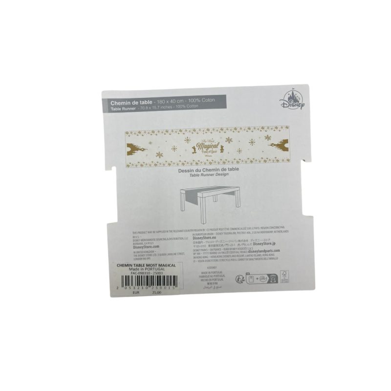 Chemin de table The Most Magical Time of the Year Disney