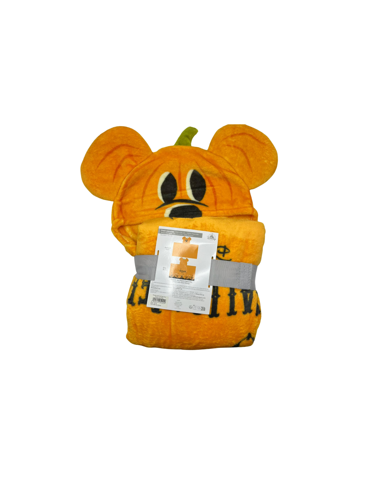 Plaid Capuche Mickey Halloween Disney