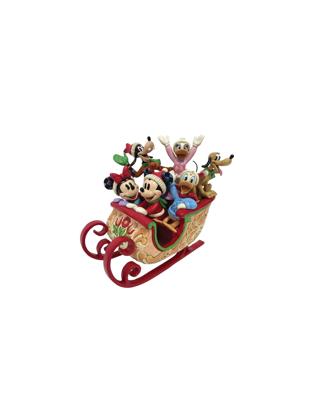 Figurine Mickey et ses amis traîneau - Disney traditions 6016883