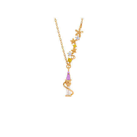 Collier Tour floral Raiponce Disney