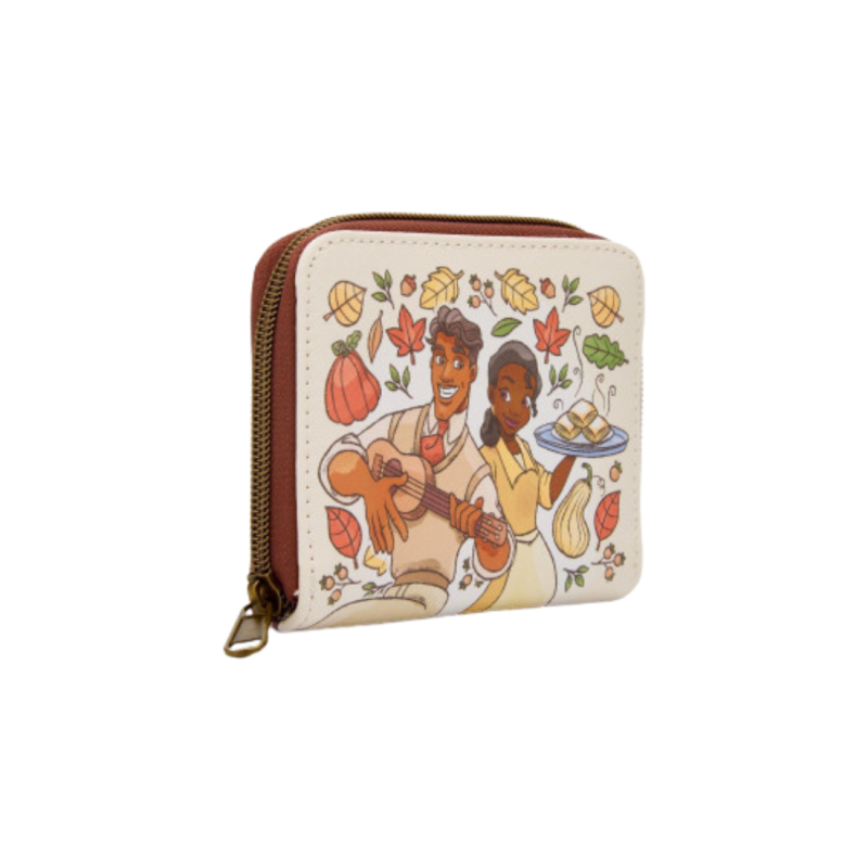 Portefeuille fall leaves La princesse & la grenouille LOUNGEFLY