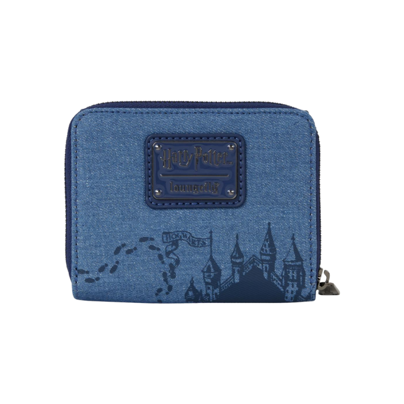 Portefeuille House of hogwarts denim Harry Potter LOUNGEFLY